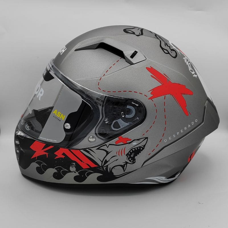 Casco Airoh Connor Desperado Orange Matt - immagine 4