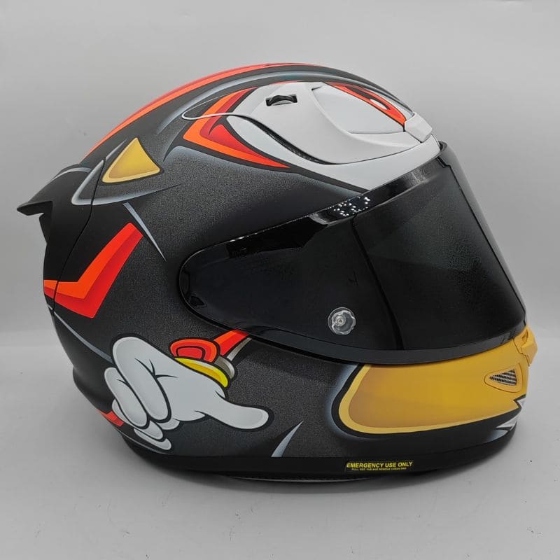 Casco HJC RPHA12 Shadow the Hedgehog MC1SF