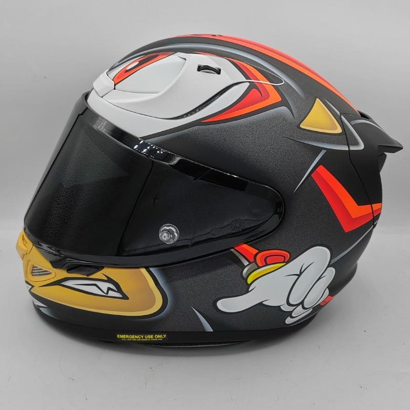 Casco HJC RPHA12 Shadow the Hedgehog MC1SF - immagine 2